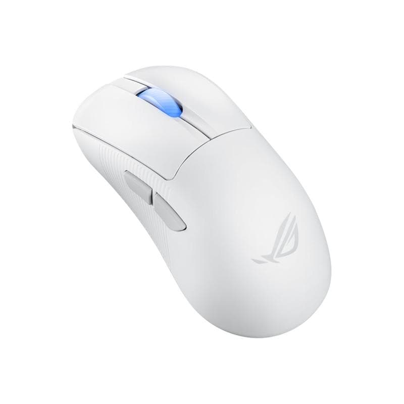 ASUS ROG Keris II Ace - Maus - USB, 2.4 GHz, Bluetooth 5.1 - weiß