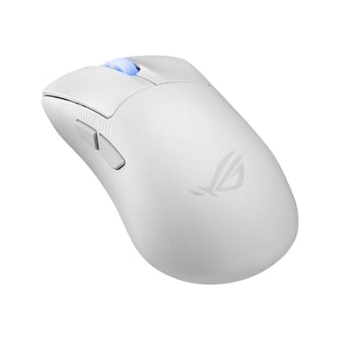 ASUS ROG Keris II Ace - Maus - USB, 2.4 GHz, Bluetooth 5.1 - weiß