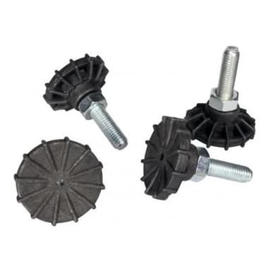 EQUIP Füße für Serverschränke 4Stk 60mm schwarz