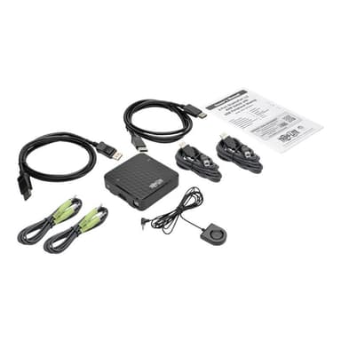 EATON TrippLite 2-Port DisplayPort KVM Switch 4K