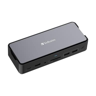 VERBATIM USB-C Pro Docking Station 15 Port SSD slot CDS-15S