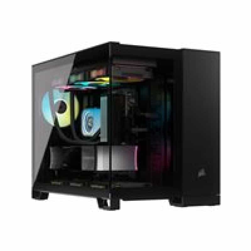 CORSAIR Micro-ATX 2500X LINK Tempered Glass Black CORSAIR Micro-ATX 2500X LINK Tempered Glass Black