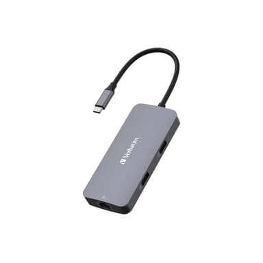 VERBATIM USB-C PRO Multiporthub Verbatim mit 5-Anschlüssen retail