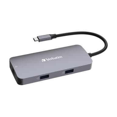 VERBATIM USB-C PRO Multiporthub Verbatim mit 5-Anschlüssen retail