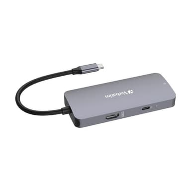 VERBATIM USB-C PRO Multiporthub Verbatim mit 5-Anschlüssen retail