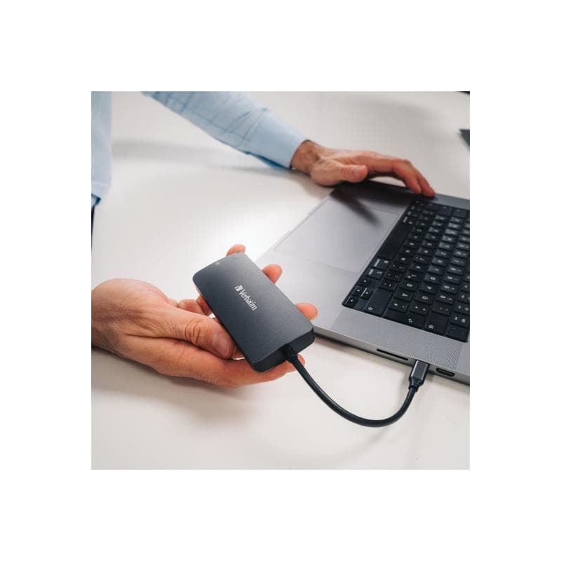 VERBATIM USB-C PRO Multiporthub Verbatim mit 5-Anschlüssen retail