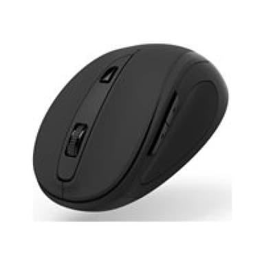 HAMA MW-400 V2 Maus Funk Optisch Schwarz 6 Tasten 800 dpi, 1200 dpi, 1600 dpi