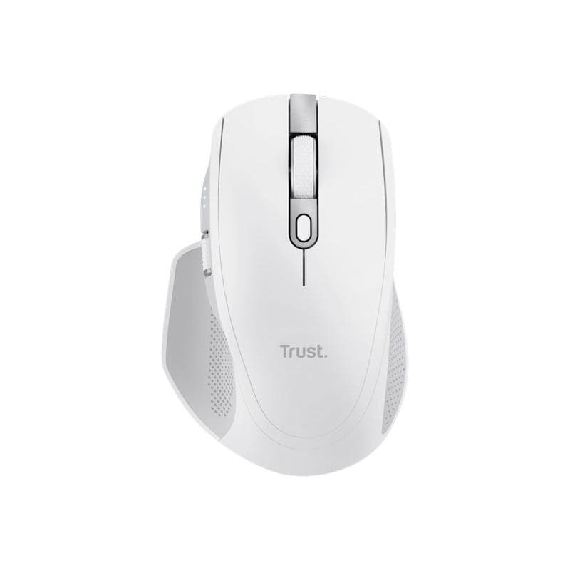 TRUST OZAA+ MULTI-CONNECT Maus Funk Optisch Weiß 6 Tasten 3200 dpi Integriertes Scrollrad