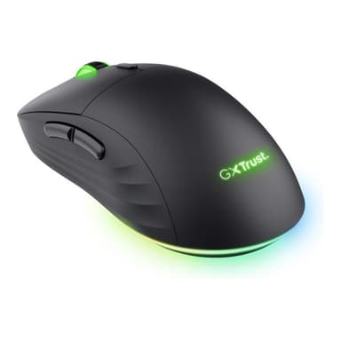 TRUST GXT927 REDEX+ HIGH PERF Gaming-Maus Funk Optisch Schwarz 6 Tasten 25600 dpi Beleuchtet