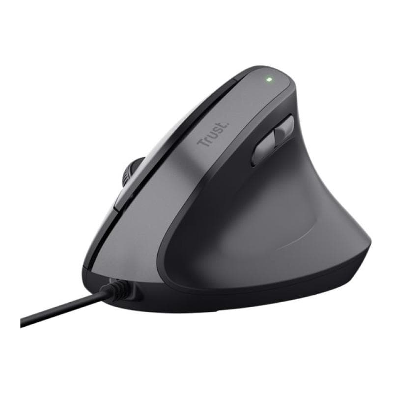 TRUST Bayo II Ergonomische Maus USB Schwarz 6 Tasten
