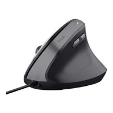TRUST Bayo II Ergonomische Maus USB Schwarz 6 Tasten