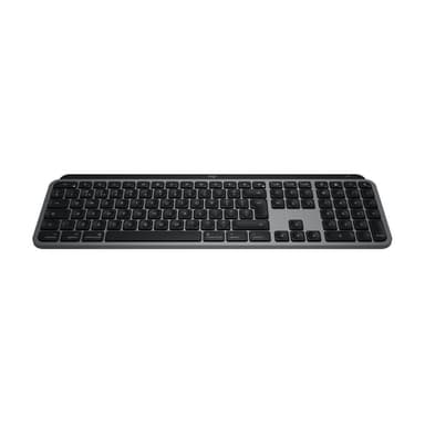 LOGITECH MX Keys S for Mac, Space Grey Multi-Device-Tastatur für macOS und iPadOS