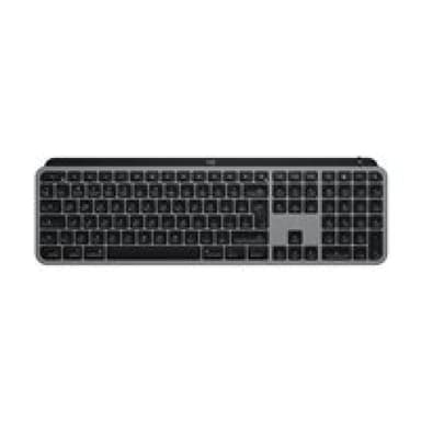 LOGITECH MX Keys S for Mac, Space Grey Multi-Device-Tastatur für macOS und iPadOS