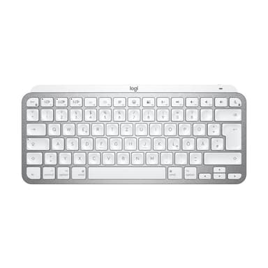LOGITECH MX Keys Mini for Mac, Space Grey Multi-Device-Tastatur für macOS und iPadOS