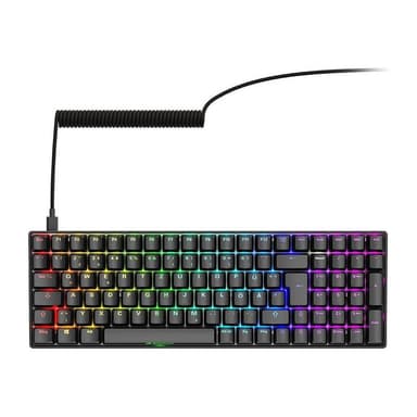 SHARKOON SKILLER SGK50 S2 schwarz, DE-Layout, Gateron Yellow