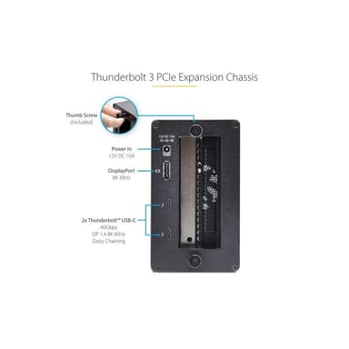 STARTECH.COM Case StarTech Thunderbolt 3 PCIe Expansion