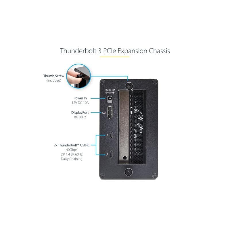 STARTECH.COM Case StarTech Thunderbolt 3 PCIe Expansion