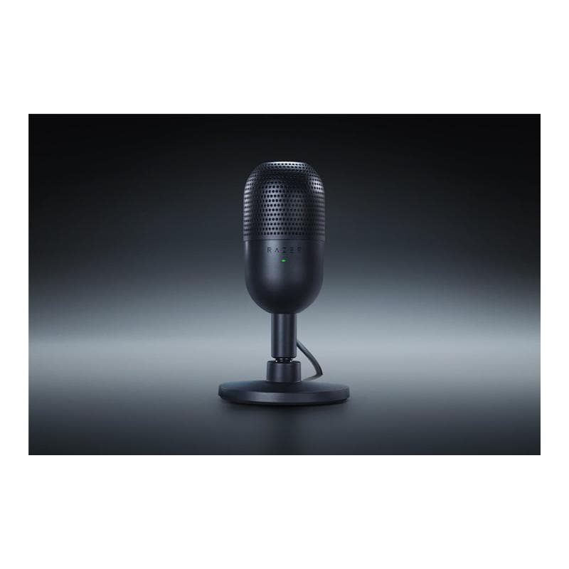 RAZER Seiren V3 Mini Schwarz Ultra kompaktes USB-Mikrofon mit Tap-to-Mute