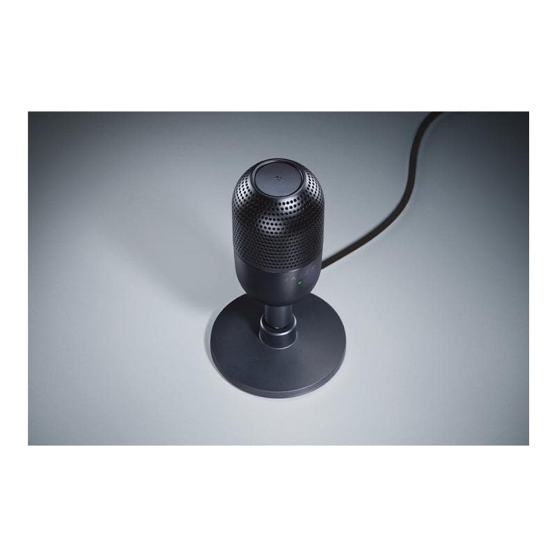 RAZER Seiren V3 Mini Schwarz Ultra kompaktes USB-Mikrofon mit Tap-to-Mute