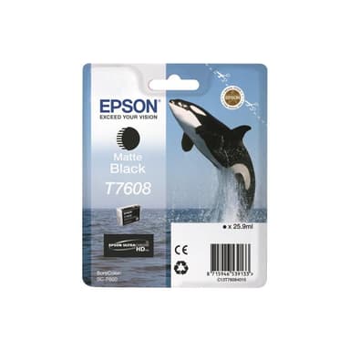 EPSON Tintenpatrone matte black T 7608N
