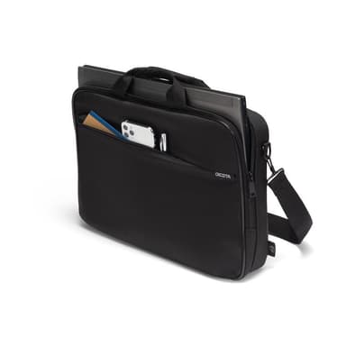 DICOTA ONE Top Traveller - Notebook-Tasche - 43.9 cm - 15″ - 17.3″ - Schwarz