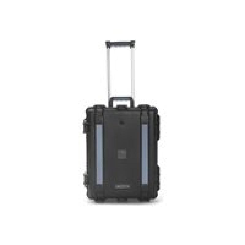 DICOTA - Koffer mit Rollen für 14 Tablets - Lade-Case - ABS-Kunststoff - Schwarz