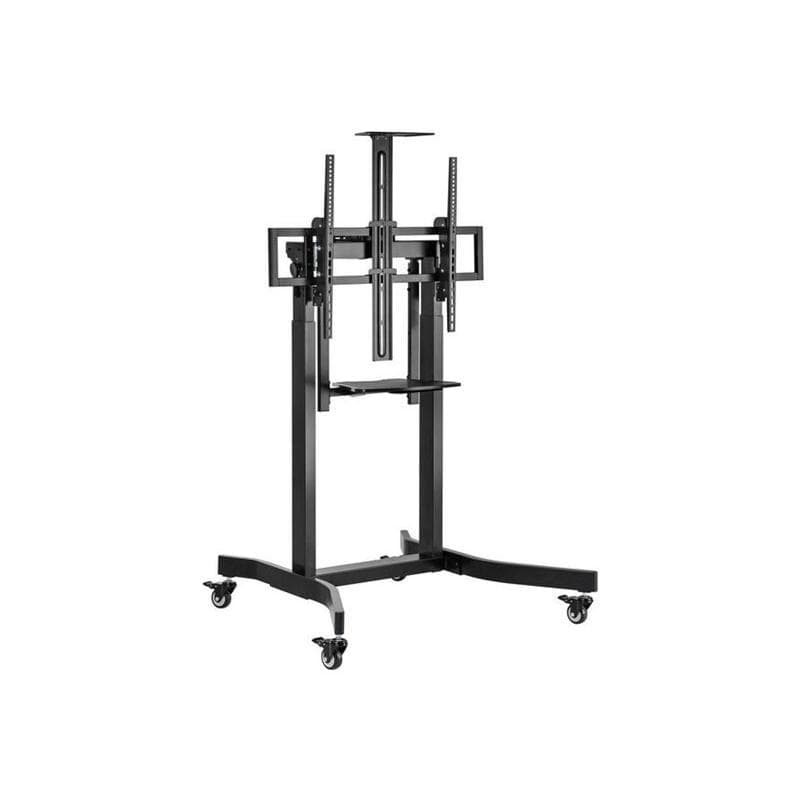 EQUIP Bodenstandhalter 55-100″/ 1TFT 120kg 1Ablage schwarz