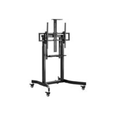 EQUIP Bodenstandhalter 55-100″/ 1TFT 120kg 1Ablage schwarz