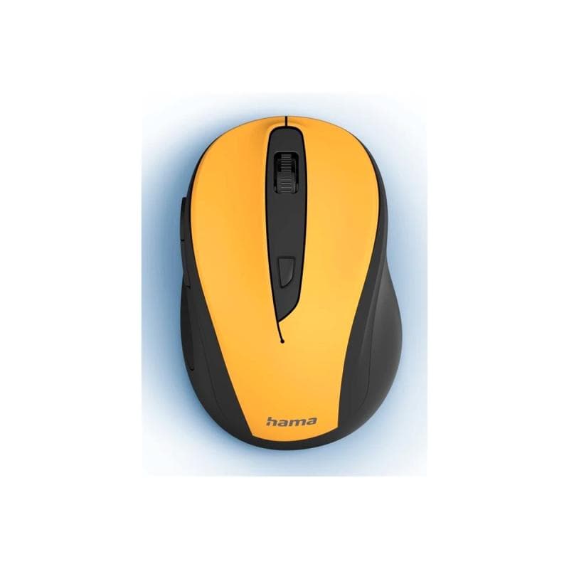 HAMA Wireless 6-Tasten Maus MW-400 V2 Signalgelb (00173029)