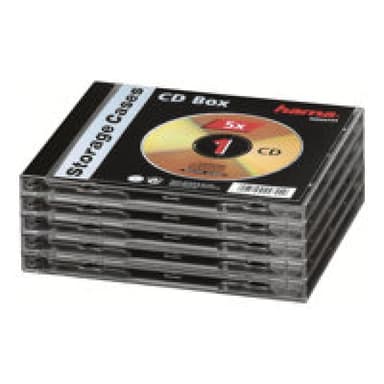 CD-Leerhülle Standard, 5er-Pack