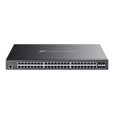 TP-LINK Omada 48-Port Gigabit and 4-Port 10GE SFP+ L2+ Managed Switch with 40-Port PoE+ & 8-Port PoE