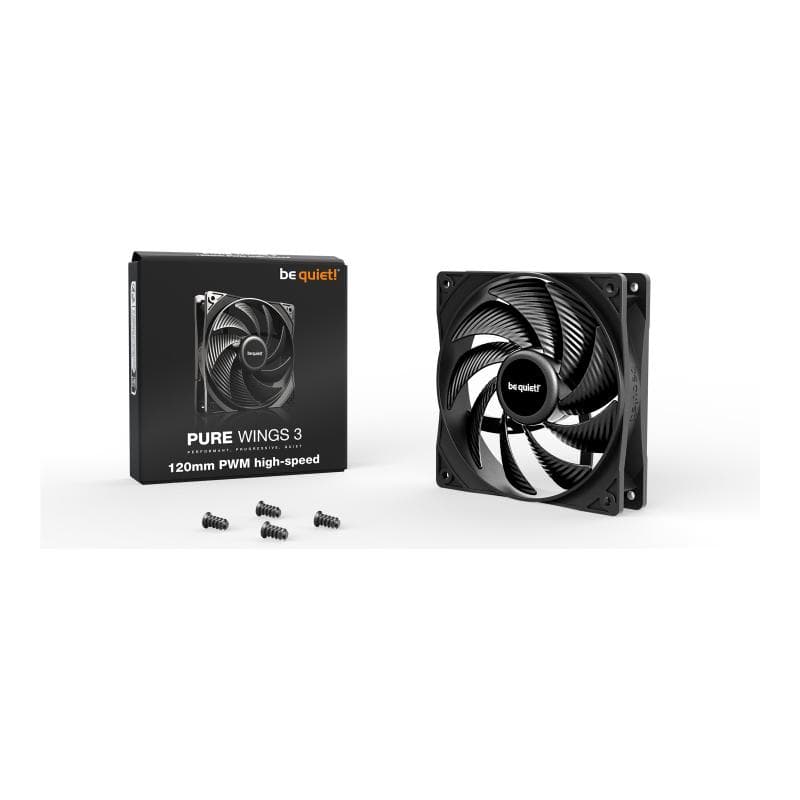 BE QUIET ! Lüfter 120*120*25 Pure Wings 3 PWM high-speed