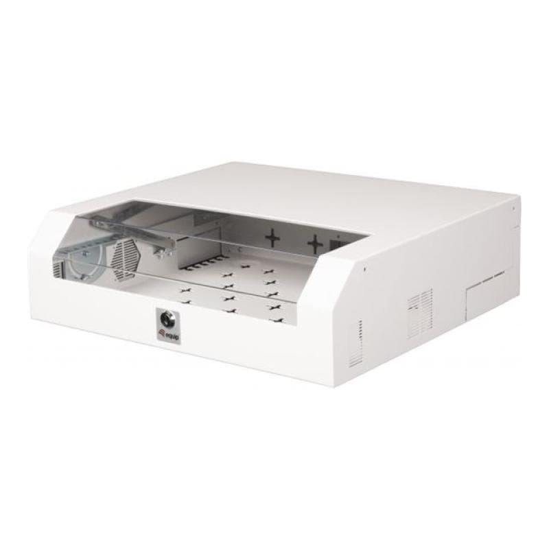 EQUIP Netzwerkschrank 19″ 05U 475mm Stahltür grau