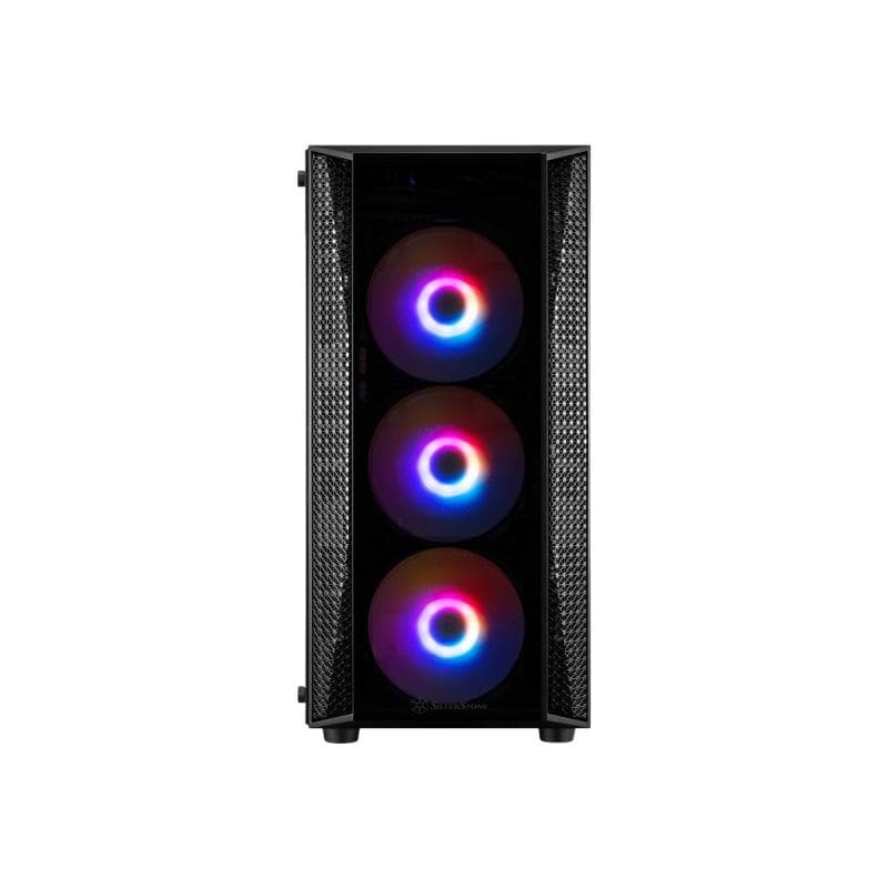 SILVERSTONE Fara B1 Pro Midi-Tower, ARGB, Tempered Glass - schwarz