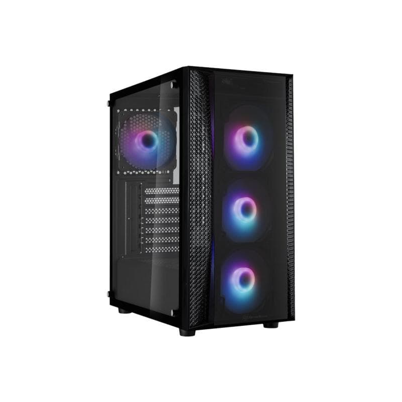 SILVERSTONE Fara B1 Pro Midi-Tower, ARGB, Tempered Glass - schwarz