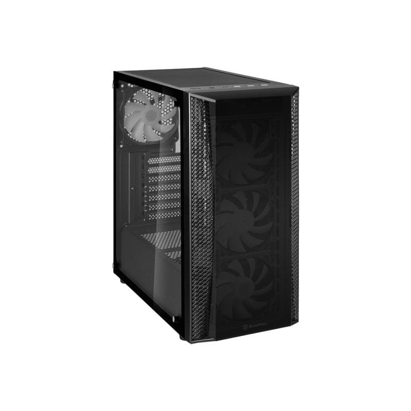 SILVERSTONE Fara B1 Pro Midi-Tower, ARGB, Tempered Glass - schwarz