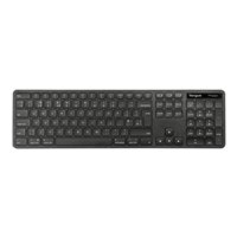TARGUS EcoSmart Funk, Bluetooth Tastatur Norwegisch Schwarz