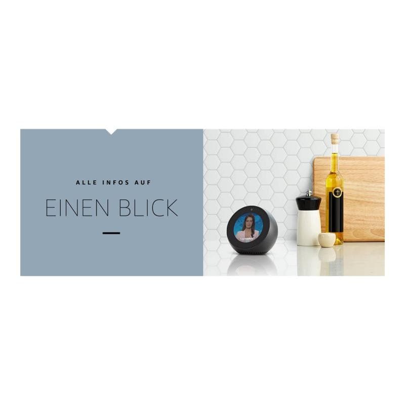 AMAZON Echo Spot 2024 schwarz