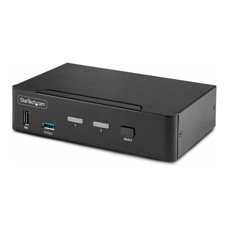 STARTECH.COM 2-Port 8K KVM-Switch DisplayPort 1.4 8K 60Hz / 4K 144Hz