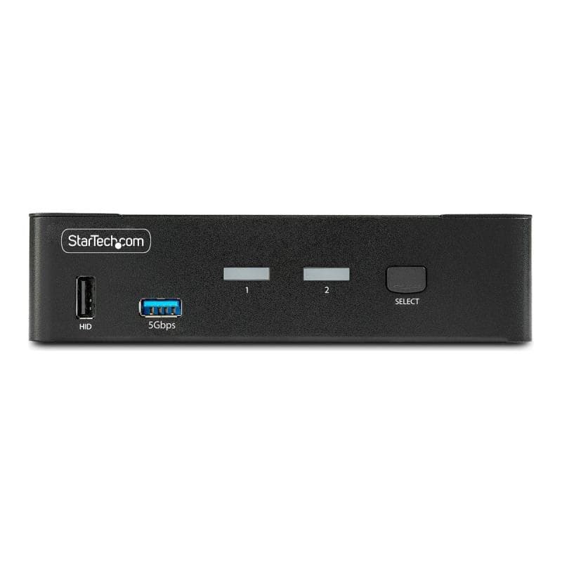 STARTECH.COM 2-Port 8K KVM-Switch DisplayPort 1.4 8K 60Hz / 4K 144Hz