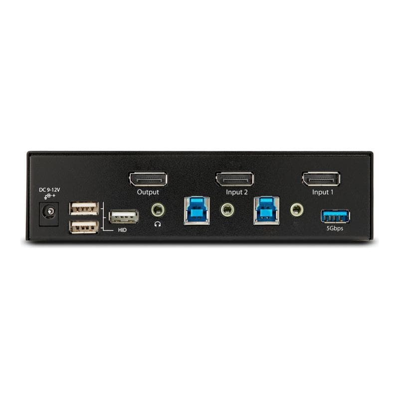 STARTECH.COM 2-Port 8K KVM-Switch DisplayPort 1.4 8K 60Hz / 4K 144Hz
