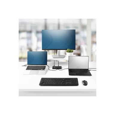 STARTECH.COM 2-Port USB-C KVM-Switch Ein 4K 60Hz HDMI Monitor