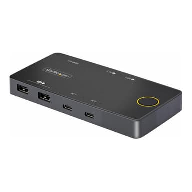 STARTECH.COM 2-Port USB-C KVM-Switch Ein 4K 60Hz HDMI Monitor