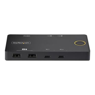 STARTECH.COM 2-Port USB-C KVM-Switch Ein 4K 60Hz HDMI Monitor