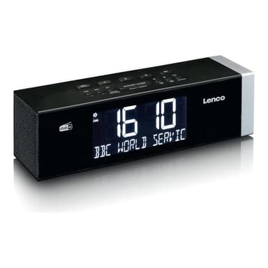 LENCO DAB+ Uhrenradio Bluetooth 4 Stück