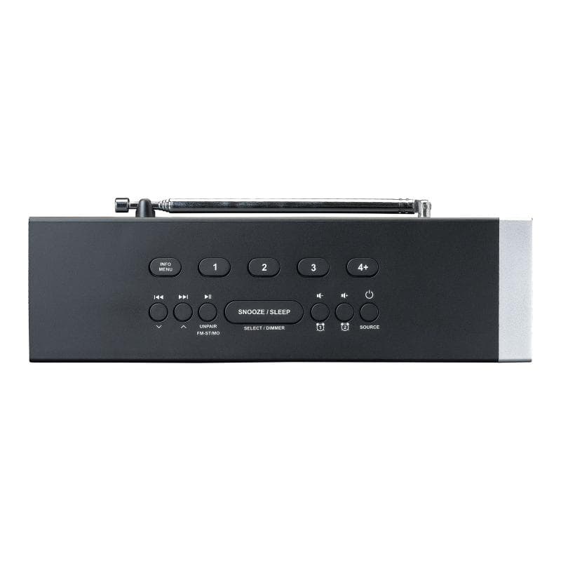 LENCO DAB+ Uhrenradio Bluetooth 4 Stück