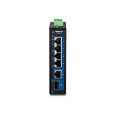 TRENDNET 6-Port Industr. 2.5G DIN-Rail Switch with 10G Ports