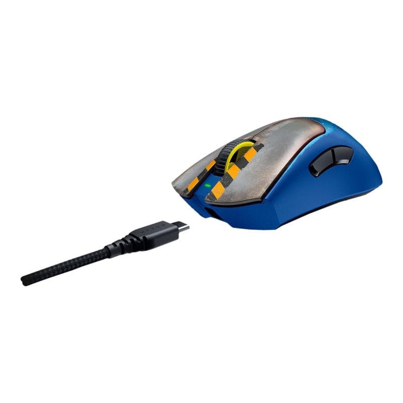 RAZER DeathAdder V3 Pro Optical Wireless Wired Blue Yellow