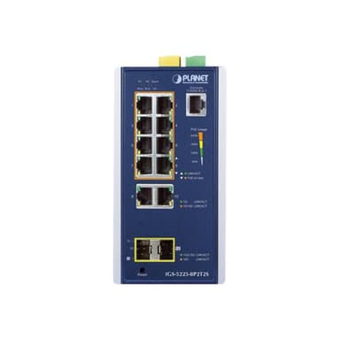 PLANET TECHNOLOGY IP30 Industrial L2+/L4 8-Port