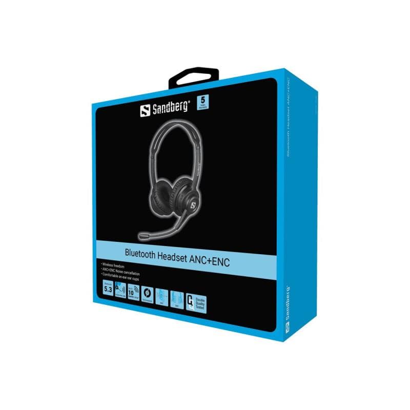 SANDBERG Bluetooth Headset ANC+ENC - Headset